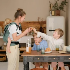 Clearance NéoBulle Porte bébé Néo+ Eucalyptus préformé by V2