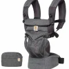 Discount Ergobaby Porte bébé Omni 360 Cool Air Mesh gris chiné
