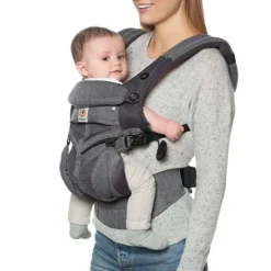 Discount Ergobaby Porte bébé Omni 360 Cool Air Mesh gris chiné