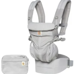 Best Ergobaby Porte bébé Omni 360 Cool Air Mesh gris perle
