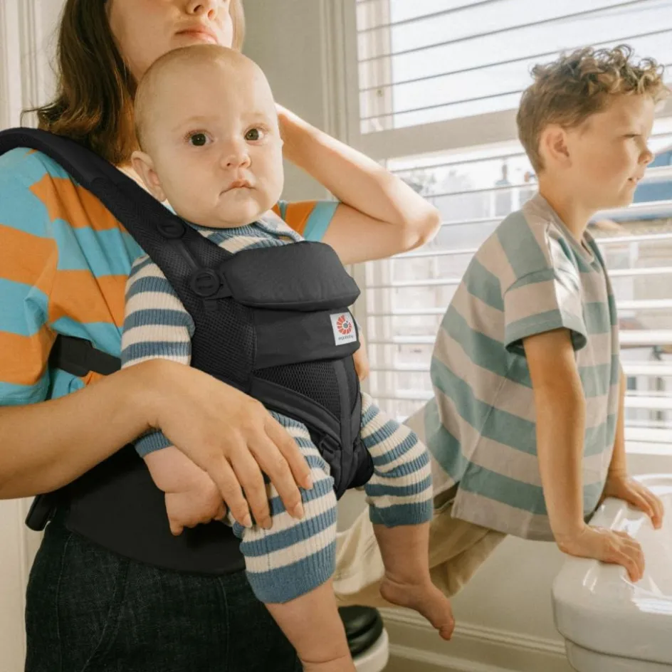 Porte bébé Omni Classic Mesh Ony Black|Ergobaby Outlet