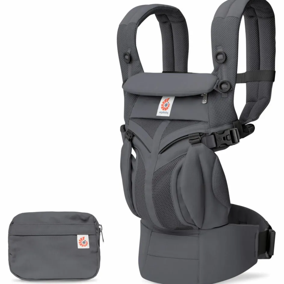 Outlet Ergobaby Porte bébé Omni Classic Mesh Charcoal Grey