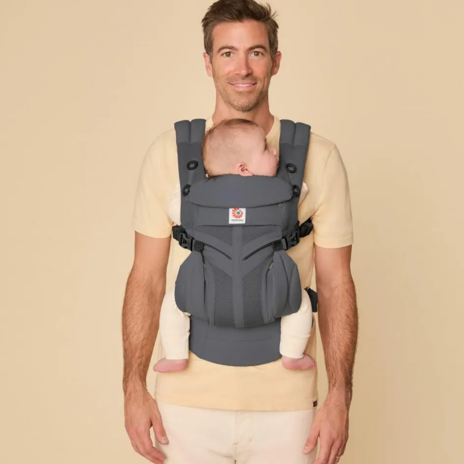 Outlet Ergobaby Porte bébé Omni Classic Mesh Charcoal Grey