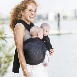 Best Minimonkey Porte bébé pour jumeaux Twin mesh