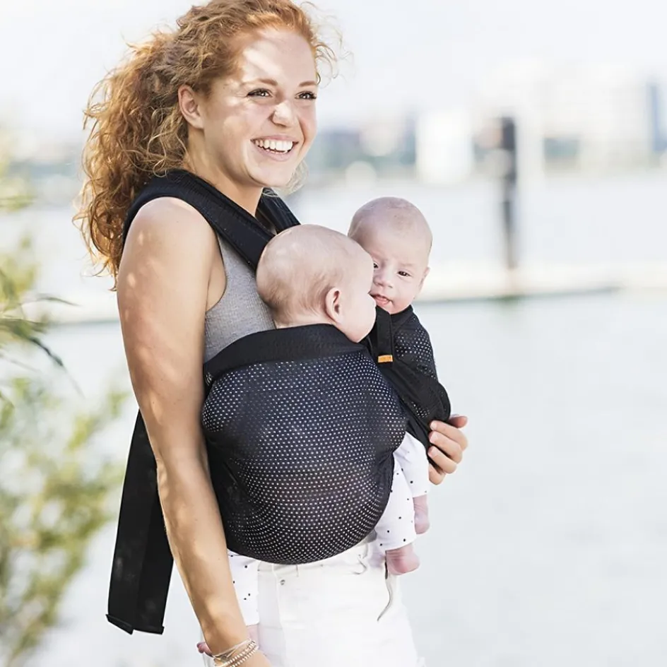 Best Minimonkey Porte bébé pour jumeaux Twin mesh