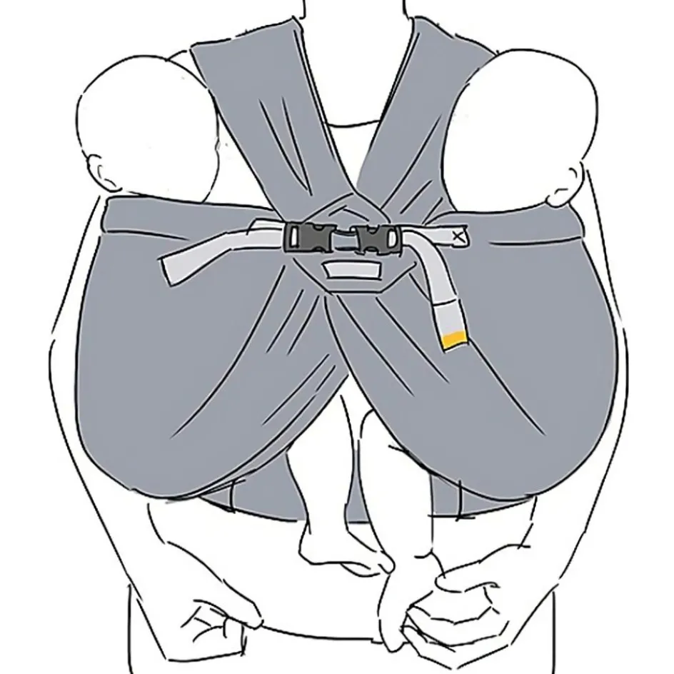 Best Minimonkey Porte bébé pour jumeaux Twin mesh