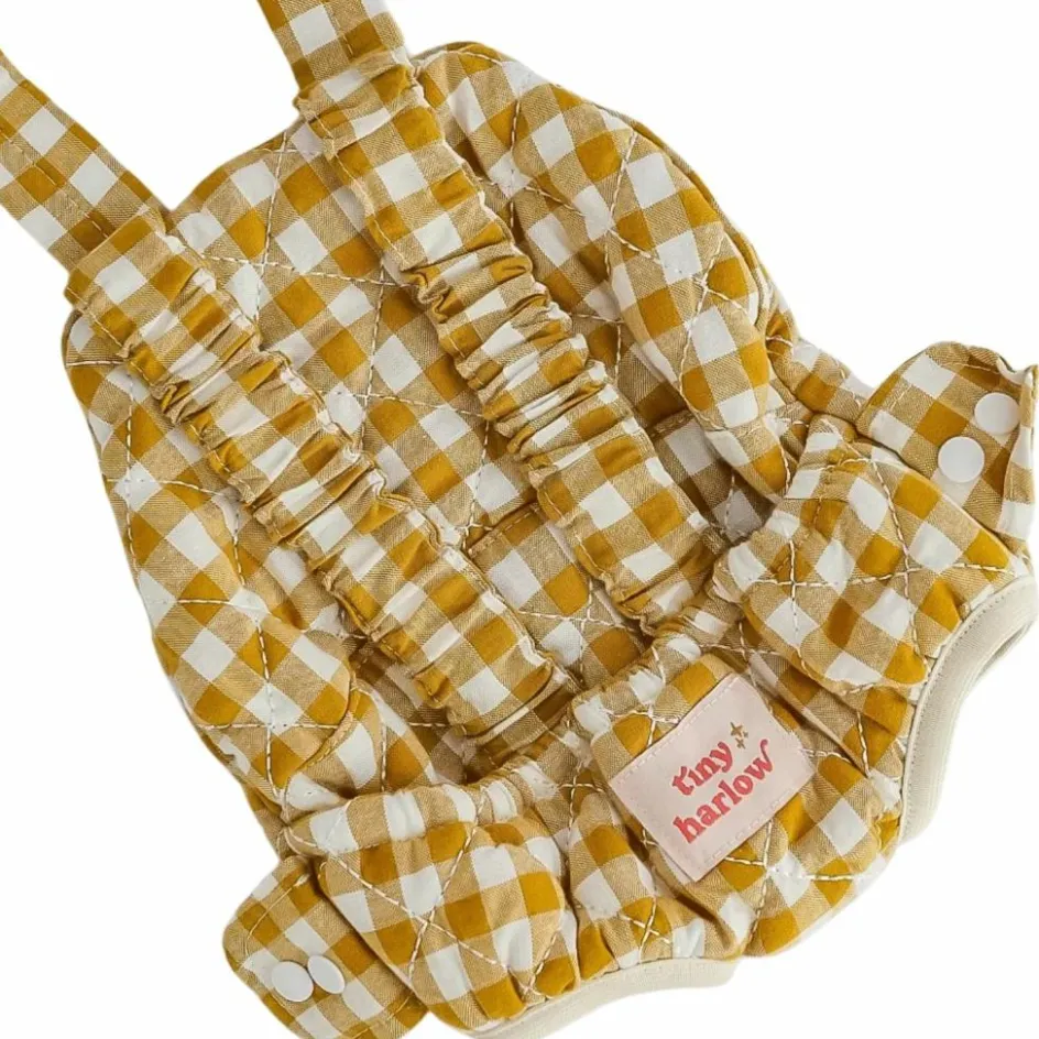 Tiny Harlow Porte bébé pour poupée Vichy Camel