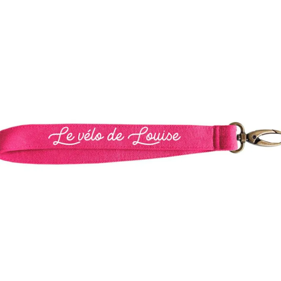 Porte clés court grenadine (personnalisable)|Les Griottes