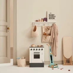 Porte manteau mural blanc 5 patères|Kid's Concept New