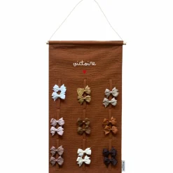 Porte-barrettes Gaze Caramel (personnalisable)|Atelier Wagram Discount