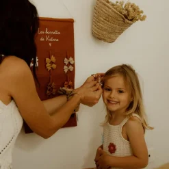 Porte-barrettes Gaze Caramel (personnalisable)|Atelier Wagram Discount