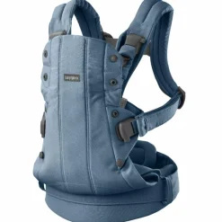Clearance BabyBjörn Porte-bébé Harmony Mélange Tissé Chiné Bleu
