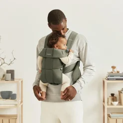 Best BabyBjörn Porte-bébé Mini Tissé vert foncé