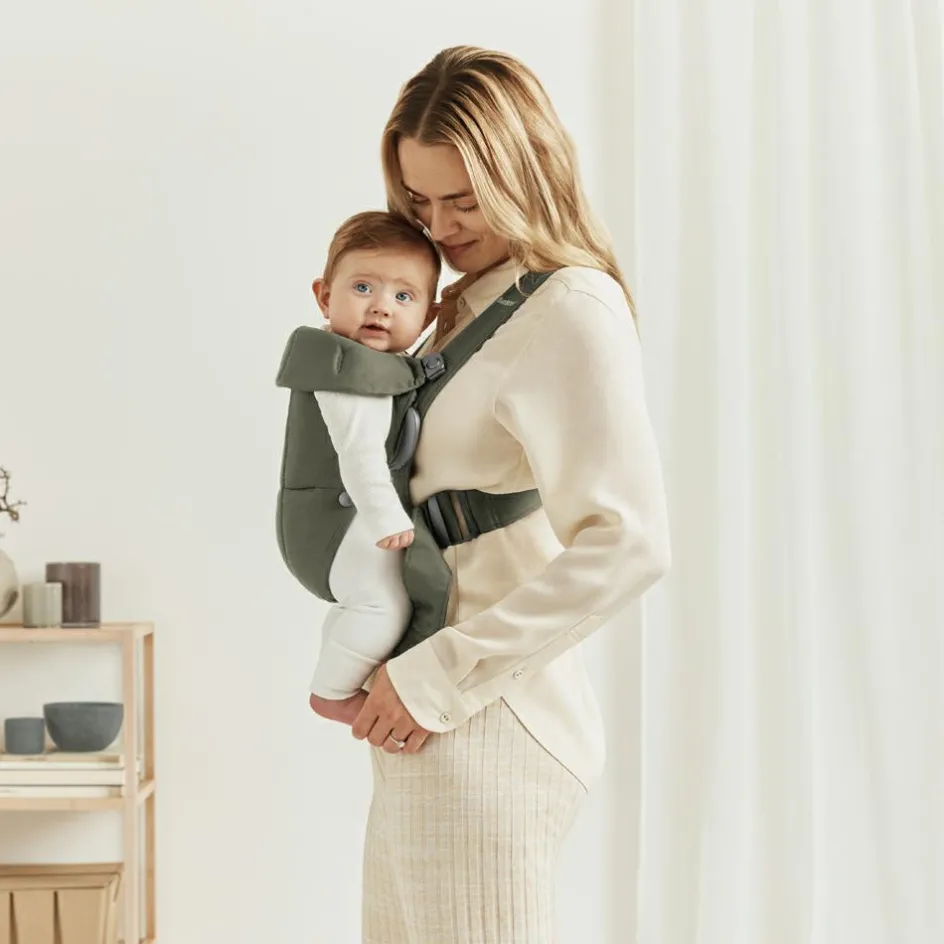 Best BabyBjörn Porte-bébé Mini Tissé vert foncé