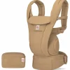 New Ergobaby Porte-bébé Omni Deluxe Coton Camel
