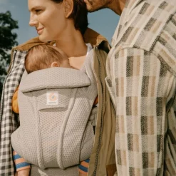 Sale Ergobaby Porte-bébé Omni Deluxe Mesh Natural Beige