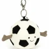 Porte-clé Amuseable Ballon de football|Jellycat Clearance