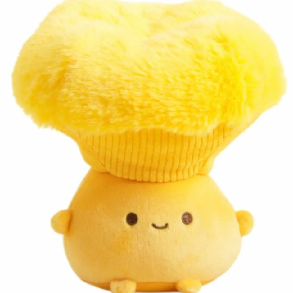 Porte-clé peluche Champignon Chanterelle (15 cm)|Bazuuyu Sale