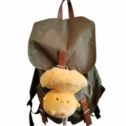 Porte-clé peluche Champignon Chanterelle (15 cm)|Bazuuyu Sale