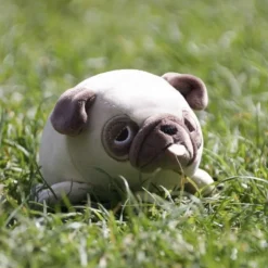 Best Trousselier Porte-clé peluche Nemu Nemu Hana le Bulldog (11 cm)