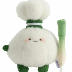 New Bazuuyu Porte-clé peluche Veggies Ail (15 cm)