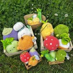 Bazuuyu Porte-clé peluche Veggies Céleri (15 cm)