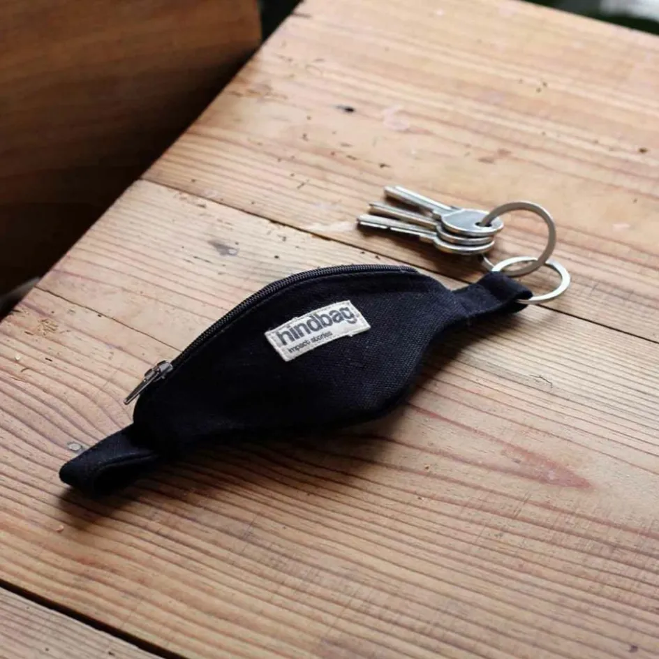 Porte-clés Côme Noir|Hindbag Hot