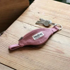 Porte-clés Côme Rose Blush|Hindbag