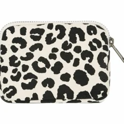 Online Hindbag Porte-monnaie Lili Léopard Ecru