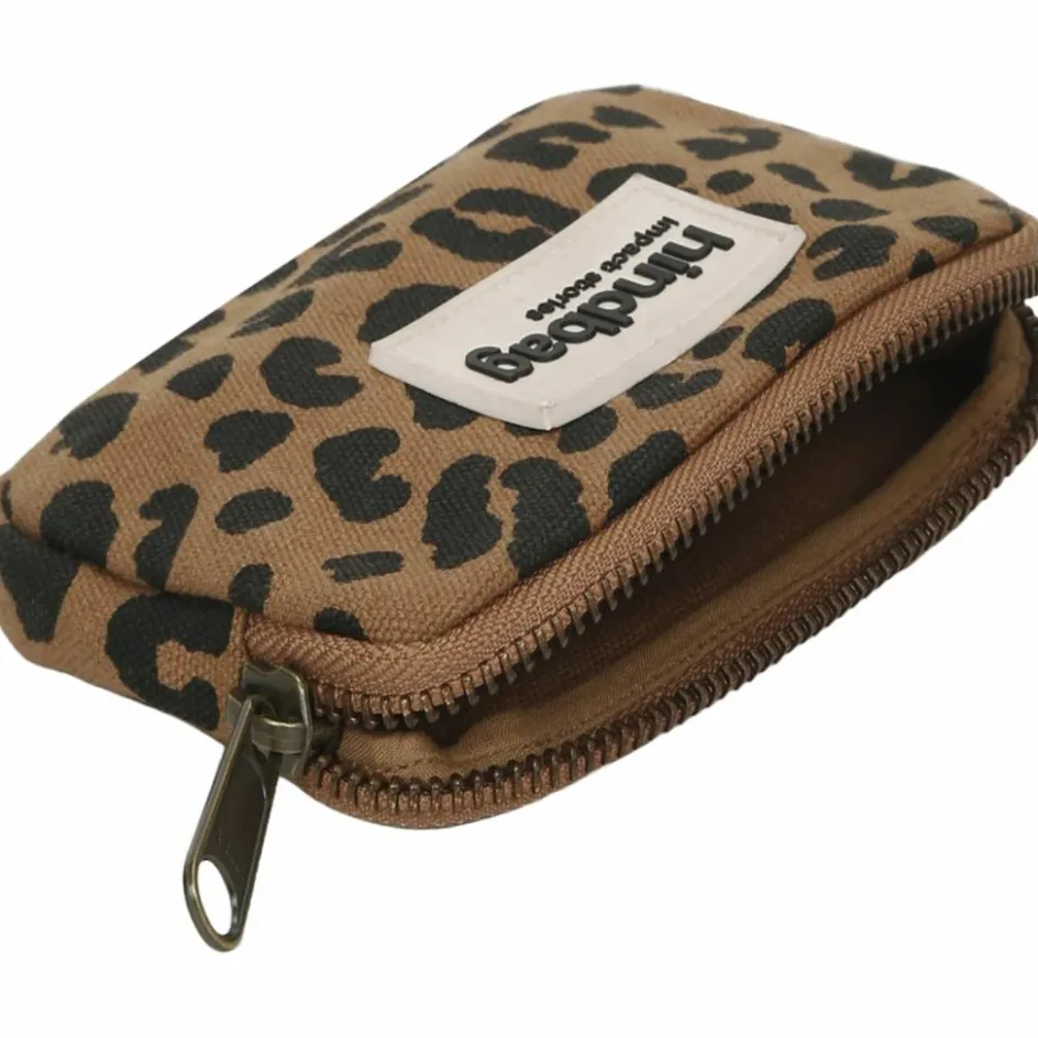 Discount Hindbag Porte-monnaie Lili Léopard Cannelle