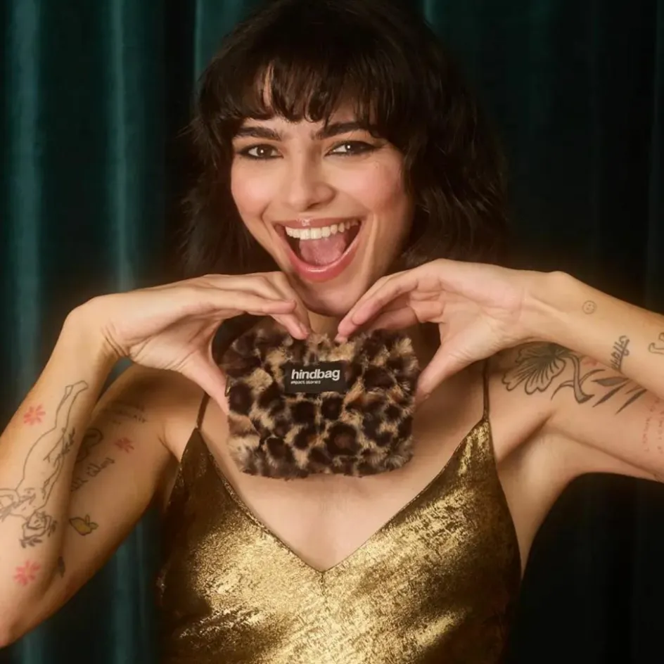 Porte-monnaie Lili Teddy Léopard|Hindbag