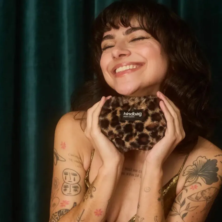 Porte-monnaie Lili Teddy Léopard|Hindbag