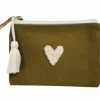 New Zakuw Porte-monnaie Love olive