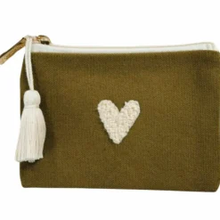 New Zakuw Porte-monnaie Love olive