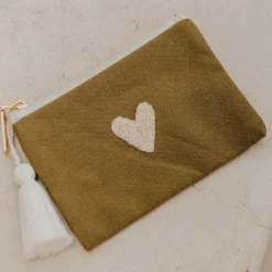 New Zakuw Porte-monnaie Love olive