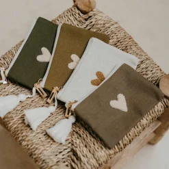 New Zakuw Porte-monnaie Love olive