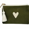 Porte-monnaie Love vert|Zakuw Outlet