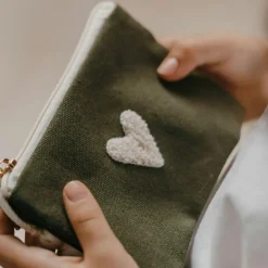 Porte-monnaie Love vert|Zakuw Outlet