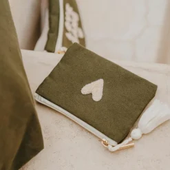 Porte-monnaie Love vert|Zakuw Outlet