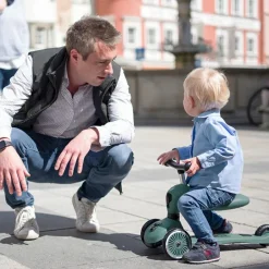 Hot Scoot and ride Porteur évolutif en trottinette Highwaykick 1 vert forêt - Reconditionné