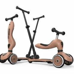 Clearance Scoot and ride Porteur évolutif Highwaykick 1 Push and Go Mocha