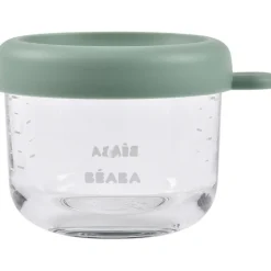 Clearance Béaba Portion en verre Sage green (150 ml)