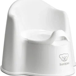 Pot bébé fauteuil blanc et gris|BabyBjörn New
