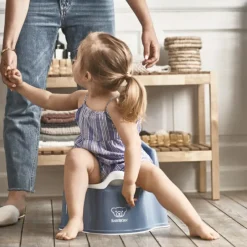 Online BabyBjörn Pot bébé fauteuil bleu profond et blanc