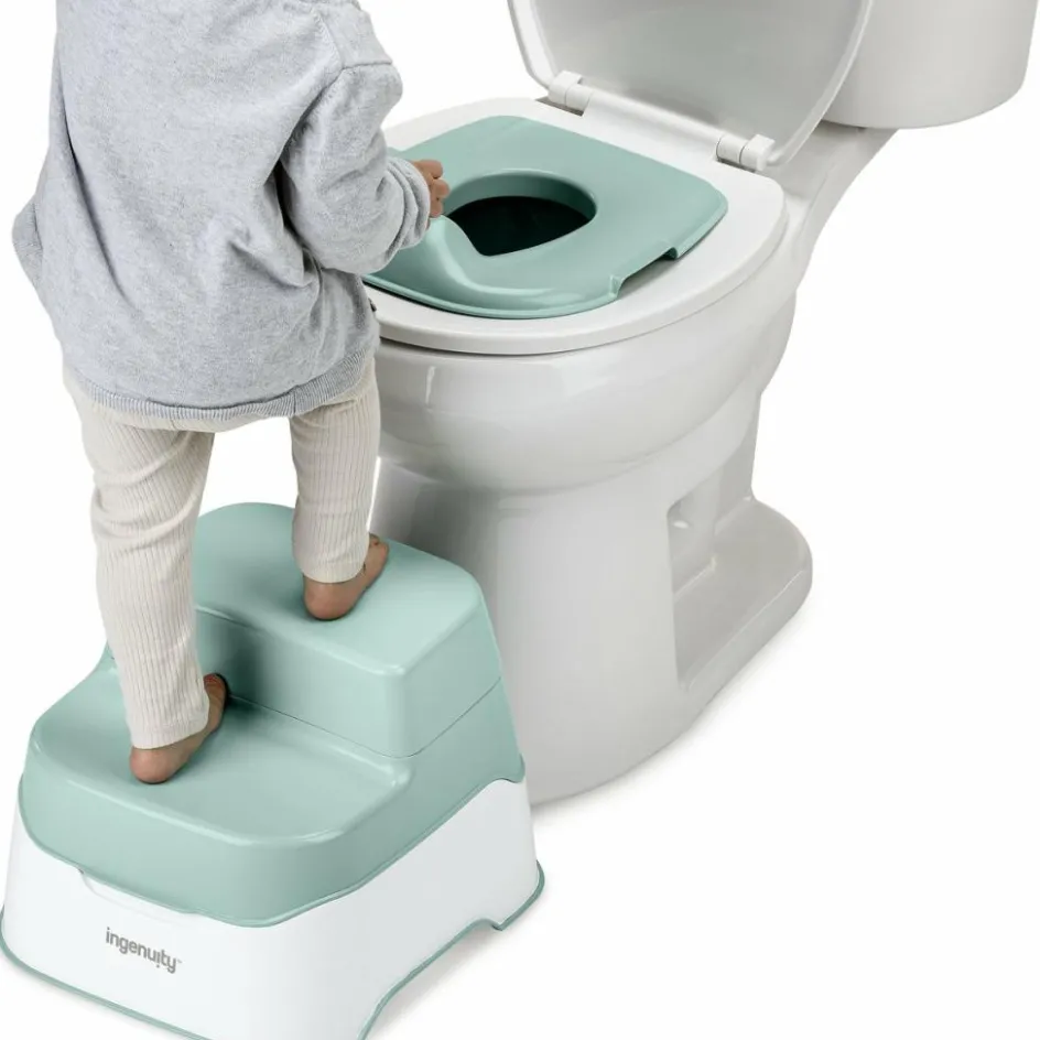 Pot d'apprentissage bébé 3 en 1 Vert|Ingenuity Sale