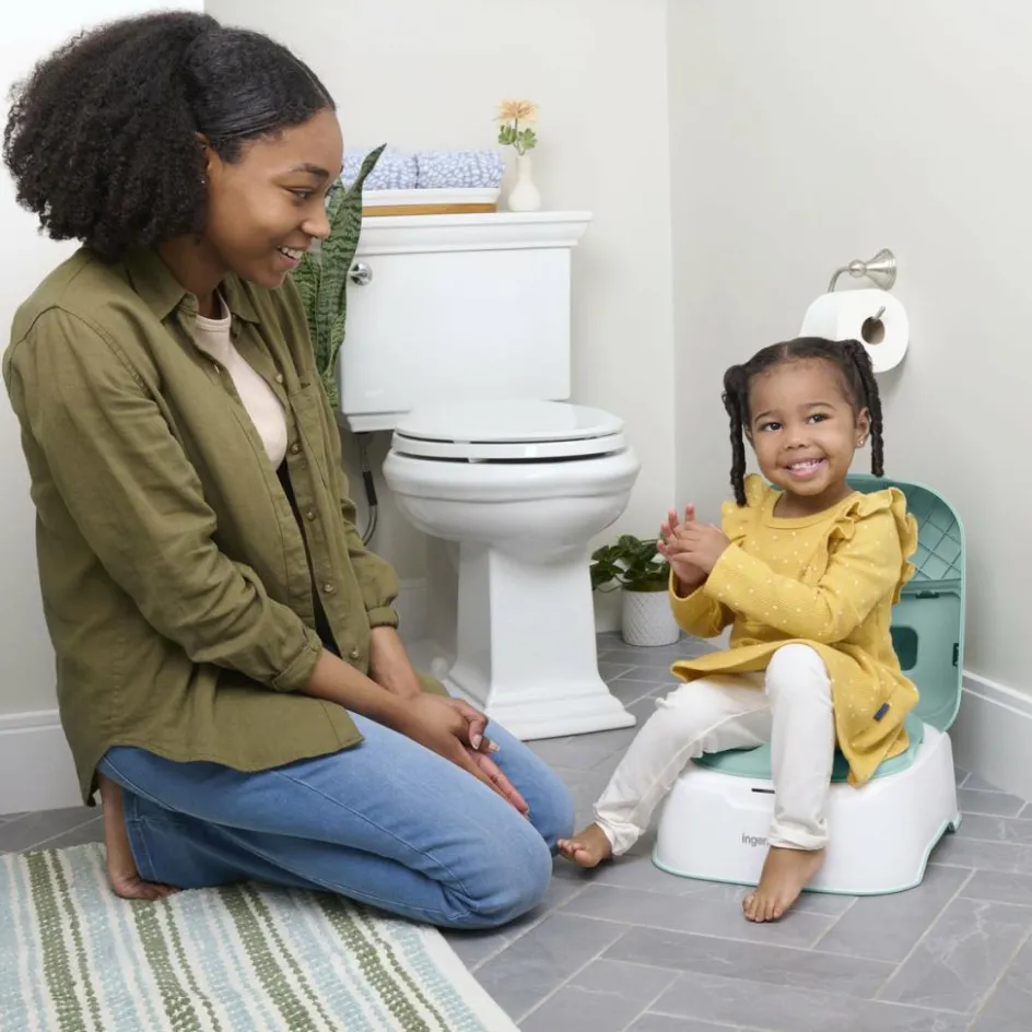 Pot d'apprentissage bébé 3 en 1 Vert|Ingenuity Sale