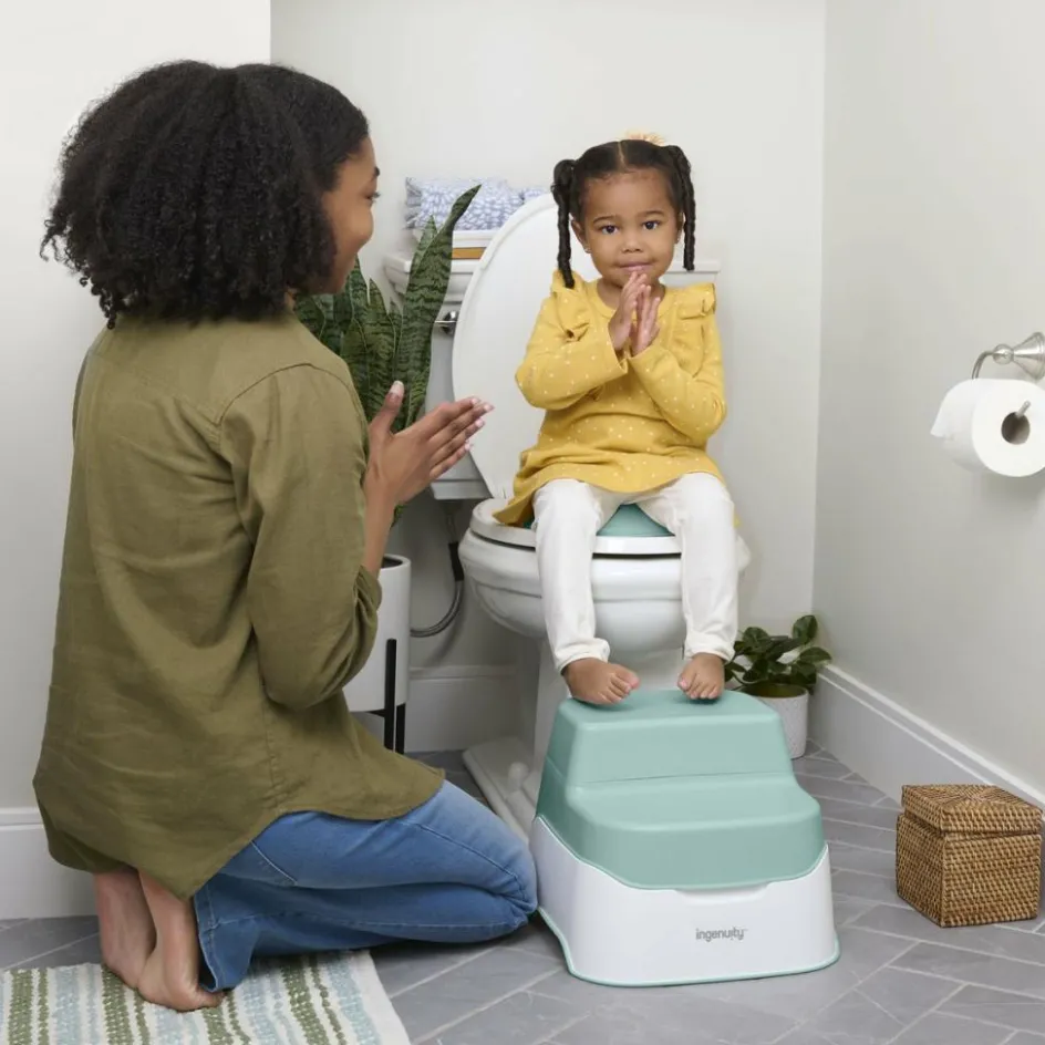 Pot d'apprentissage bébé 3 en 1 Vert|Ingenuity Sale