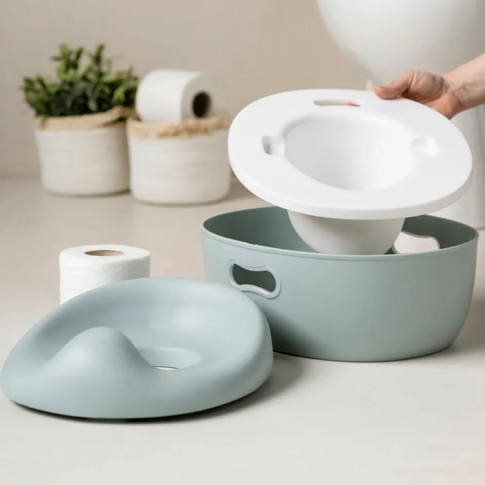 Nattou Pot d'apprentissage Potty 3 en 1 Vert Sauge