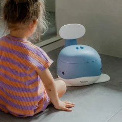 Pot pour bébé Baleine Bleu pigeon|Kindsgut Online