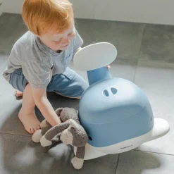 Pot pour bébé Baleine Bleu pigeon|Kindsgut Online